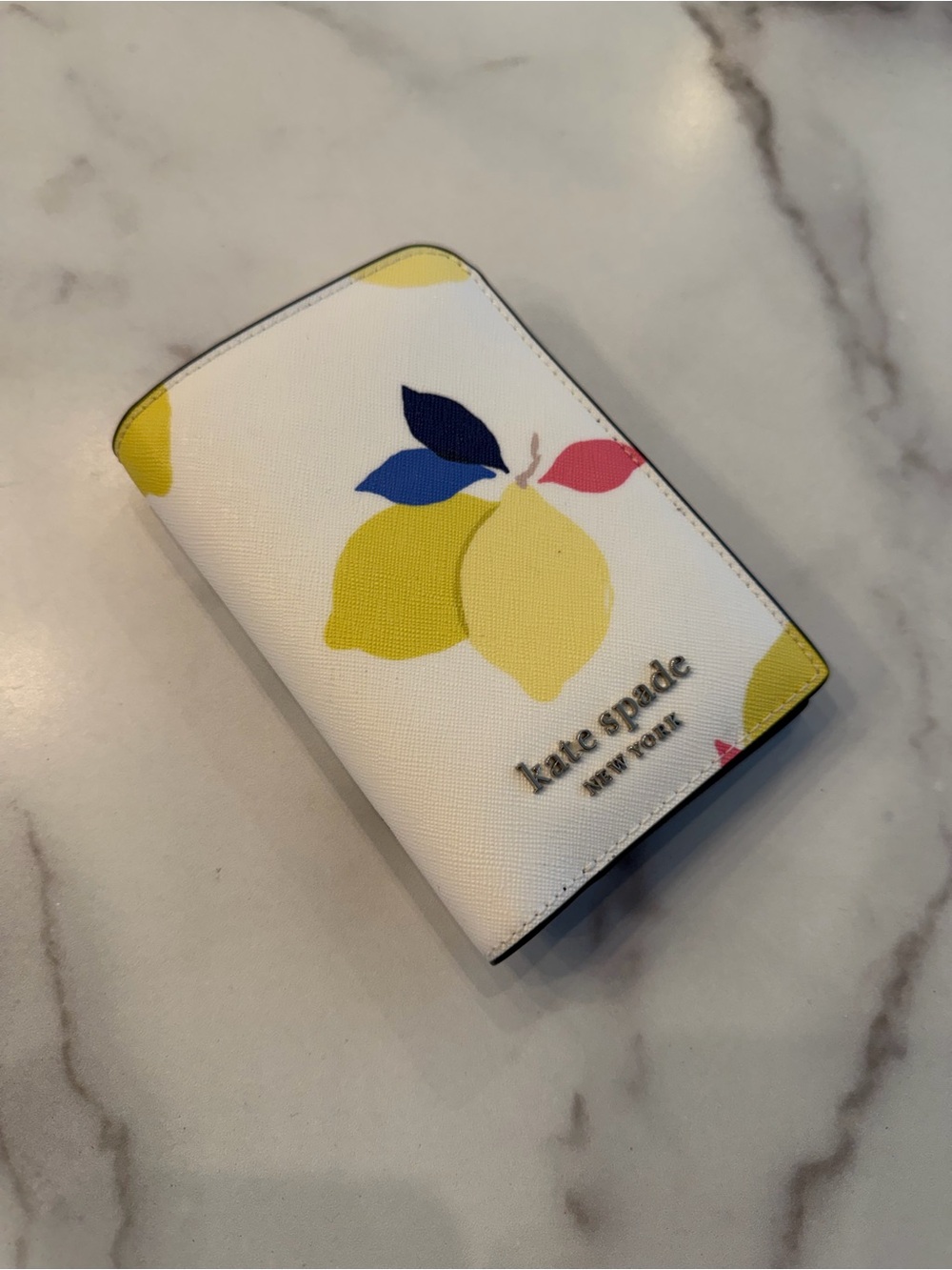 KATE SPADE Cameron Lemon Zest Passports Holder
